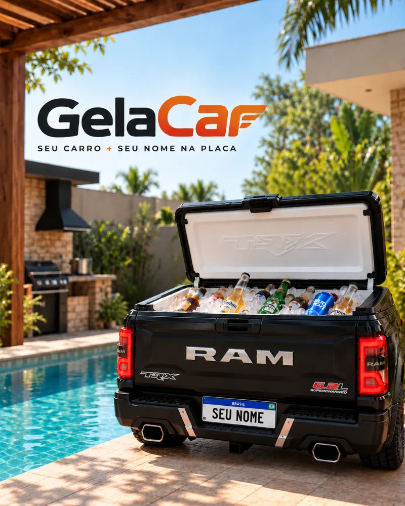GelaCar – Cooler dos Apaixonados por Carros & Churrasco